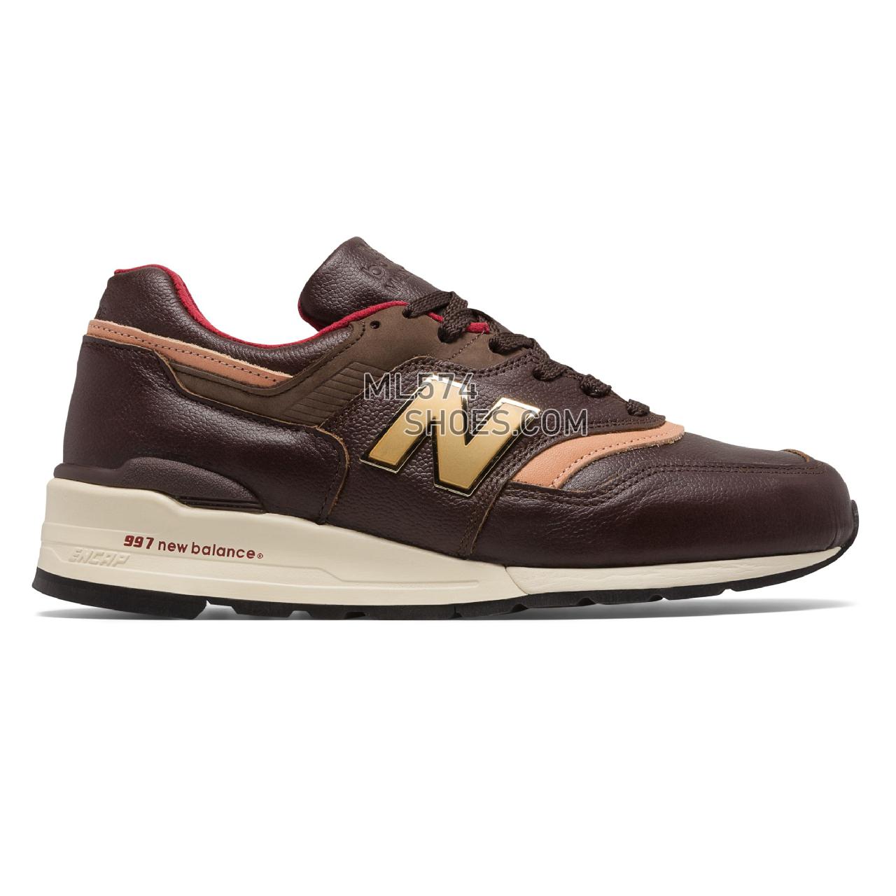 New Balance Made in US 997 - Men's Made in US 997 - Brown with Tan - M997PAH