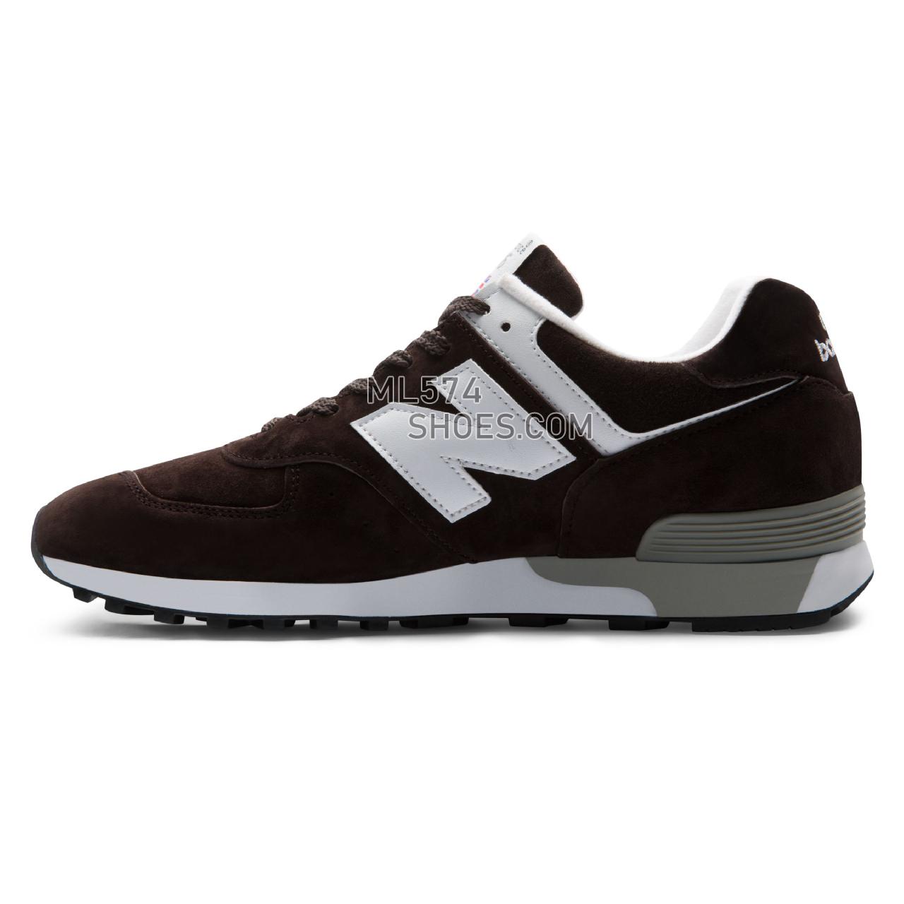 New Balance Made in UK 576 - Men's Made in UK 576 - Dark Brown with White - M576DBW