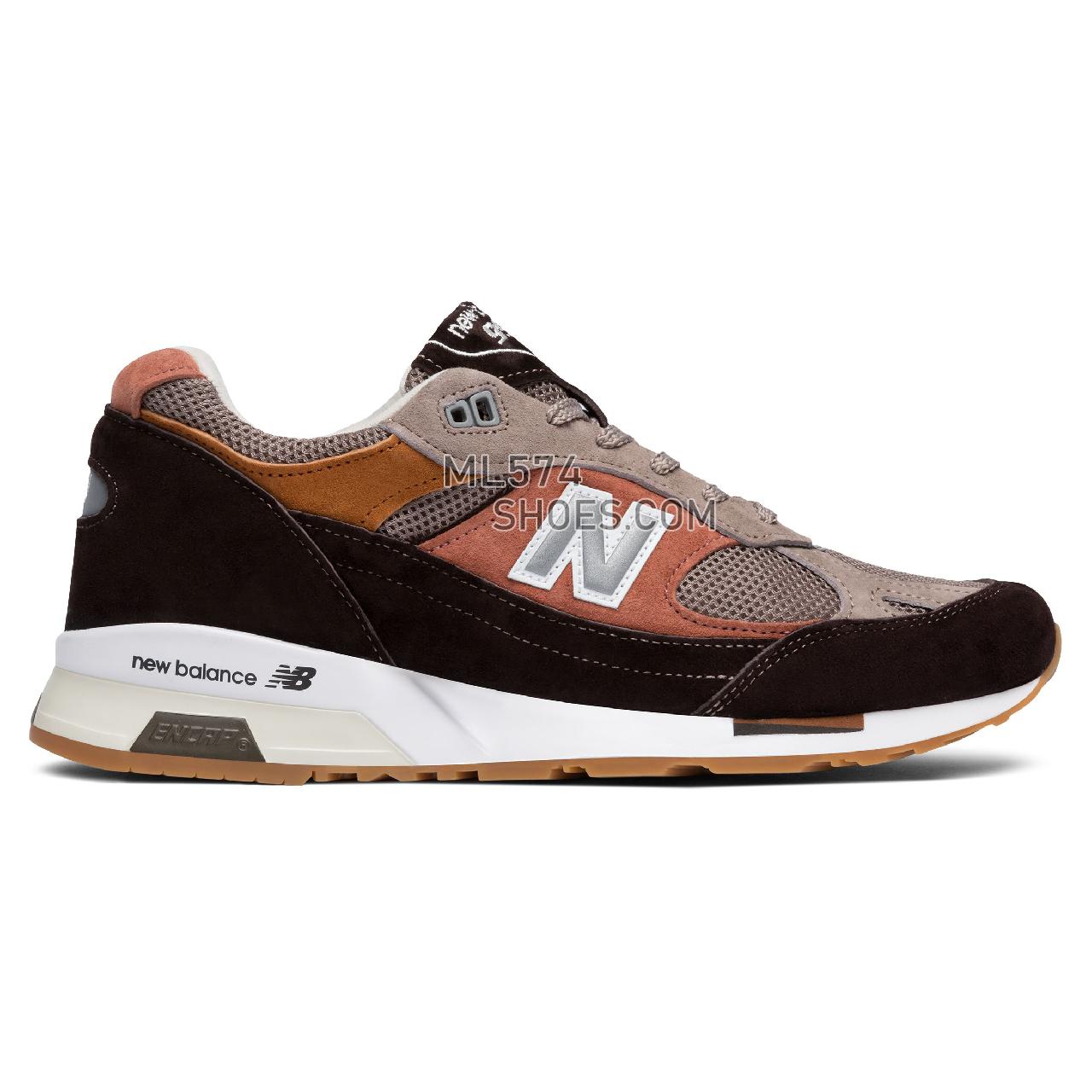 New Balance 991.5 Made in UK - Men's 991.5 Made in UK Classic M9915-SOL - Deliciosso with Tan - M9915FT