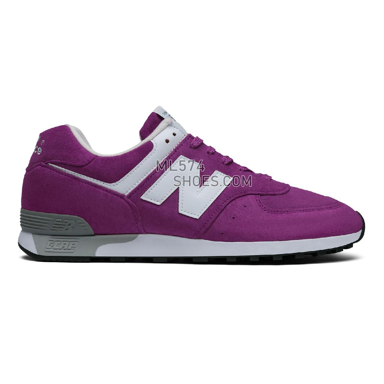 New Balance Made in UK 576 Colour Circle - Men's Made in UK 576 Colour Circle - Purple with White - M576PP