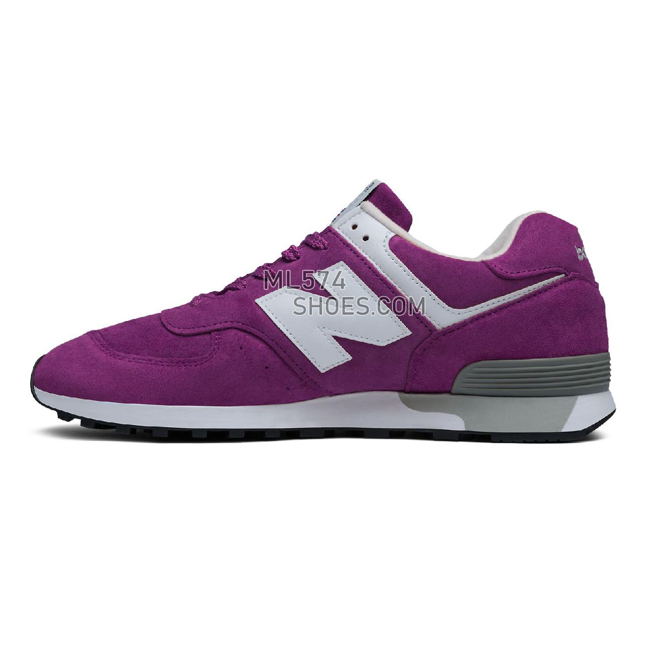 New Balance Made in UK 576 Colour Circle - Men's Made in UK 576 Colour Circle - Purple with White - M576PP