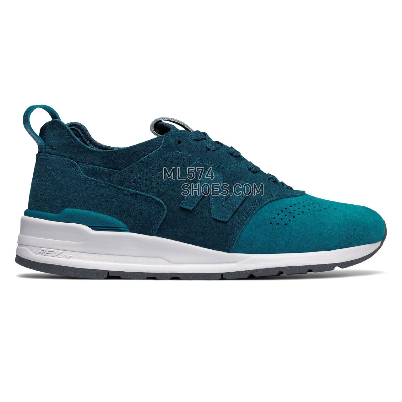 New Balance Made in US 997 Color Spectrum - Men's 997CS2 Made in US Color Spectrum Classic - Lake Blue - M997DU2