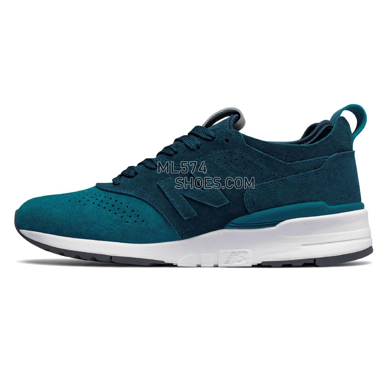 New Balance Made in US 997 Color Spectrum - Men's 997CS2 Made in US Color Spectrum Classic - Lake Blue - M997DU2