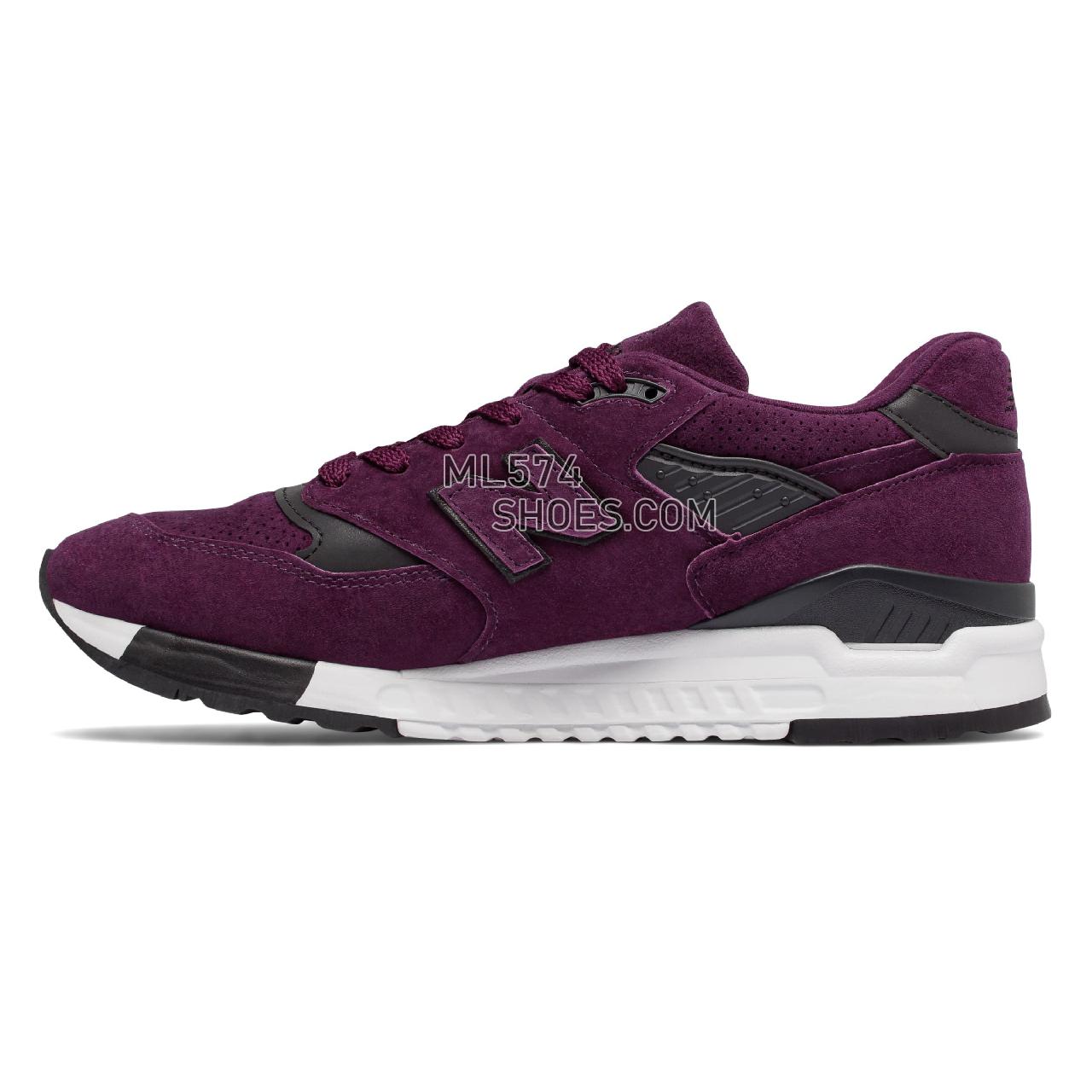 New Balance Made in US 998 Color Spectrum - Men's 998 Made in US Color Spectrum Classic - Imperial with Black - M998CM