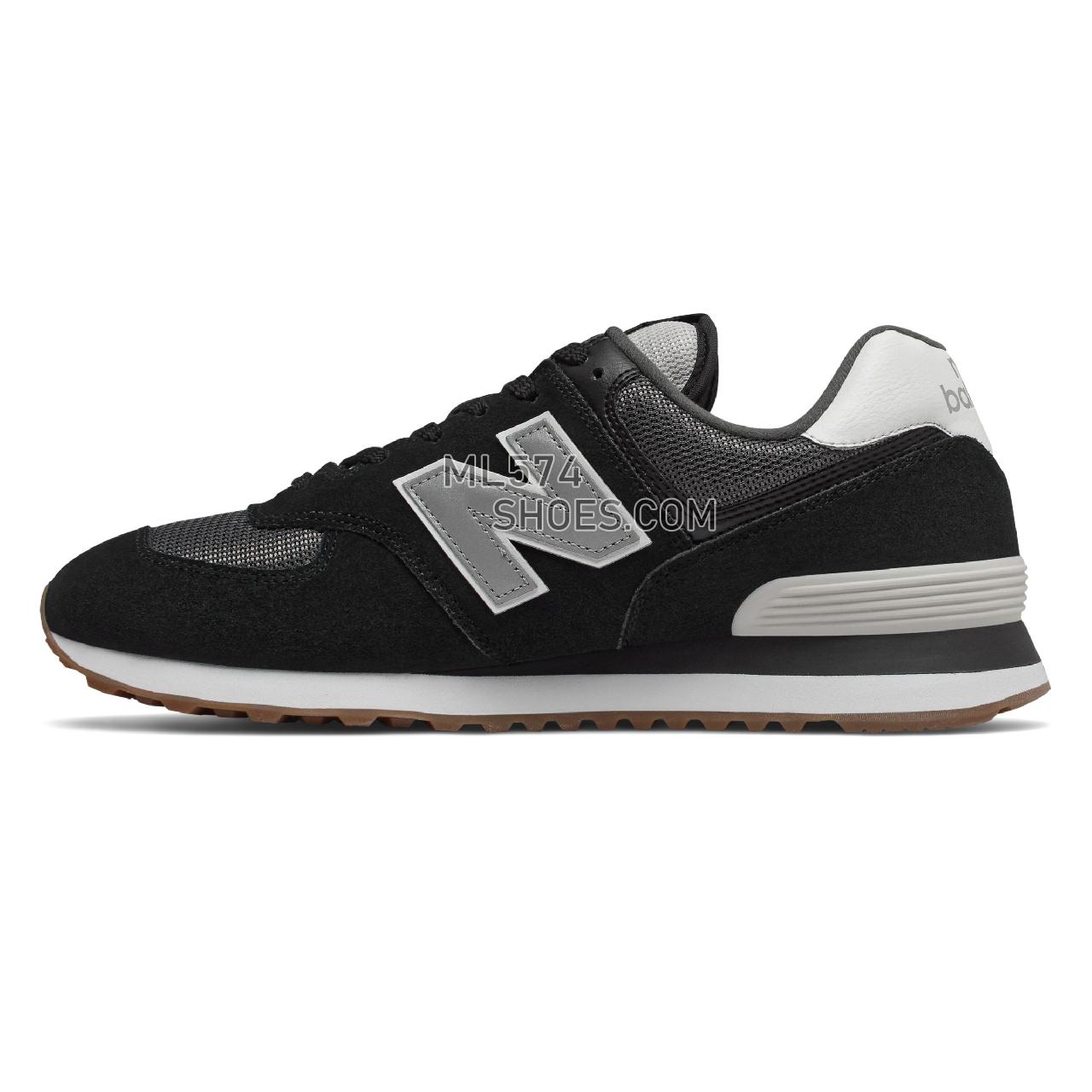 New Balance 574 Super Core - Men's 574 Classic - Black with Nimbus Cloud - ML574SPT