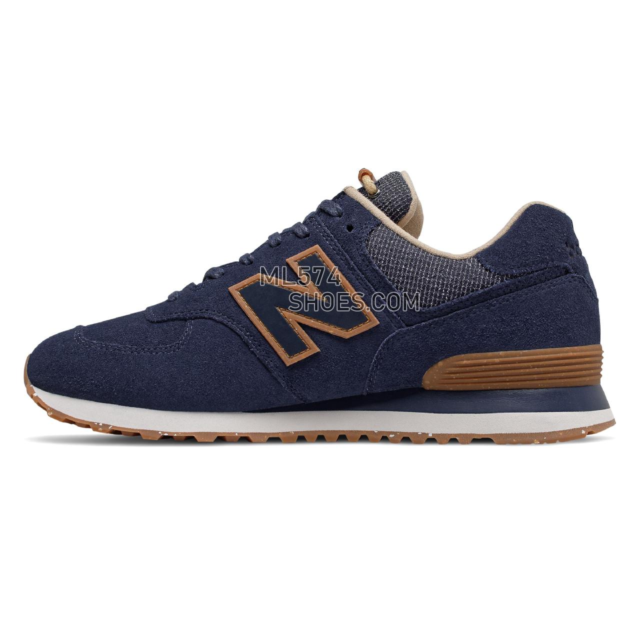 New Balance 574 Wabi Sabi - Men's 574 Premium Outdoors Classic - Natural Indigo with Incense - ML574SOH