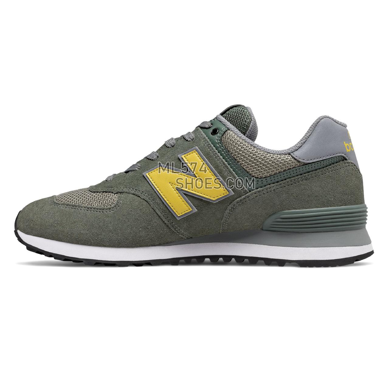 New Balance 574 - Men's 574 - Slate Green with Earth - ML574FNE