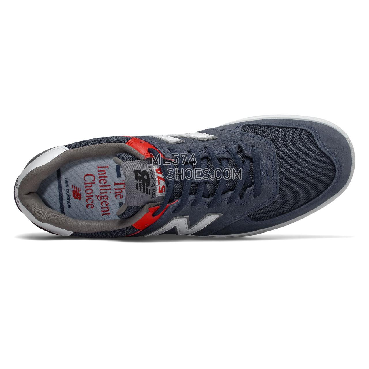 New Balance All Coasts 574 - Men's All Coasts 574 - Navy with White - AM574NVR