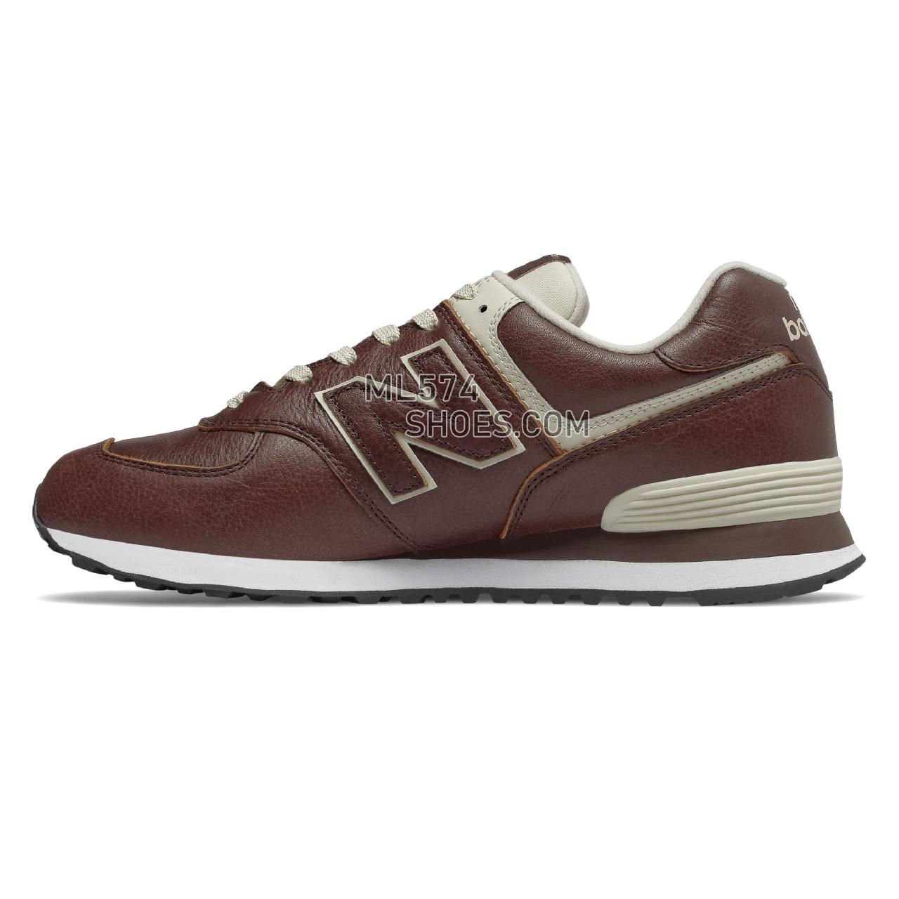 New Balance 574 - Men's 574 V2LP - Cabernet with White Munsell - ML574LPB