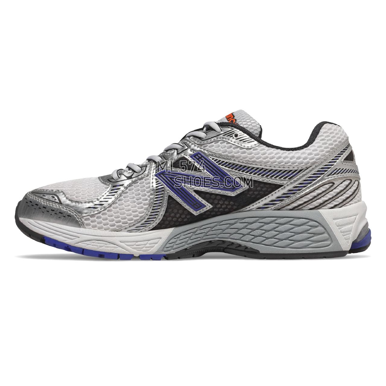 New Balance 860 - Men's 860 Classic - White with Team Royal - ML860XB