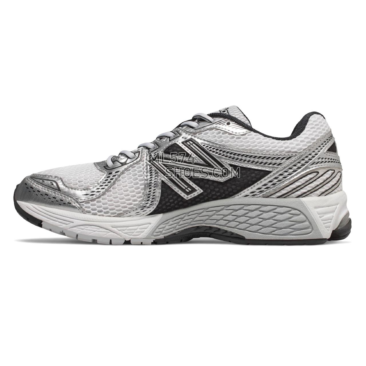 New Balance 860 - Men's 860 Classic - White with Black - ML860XD