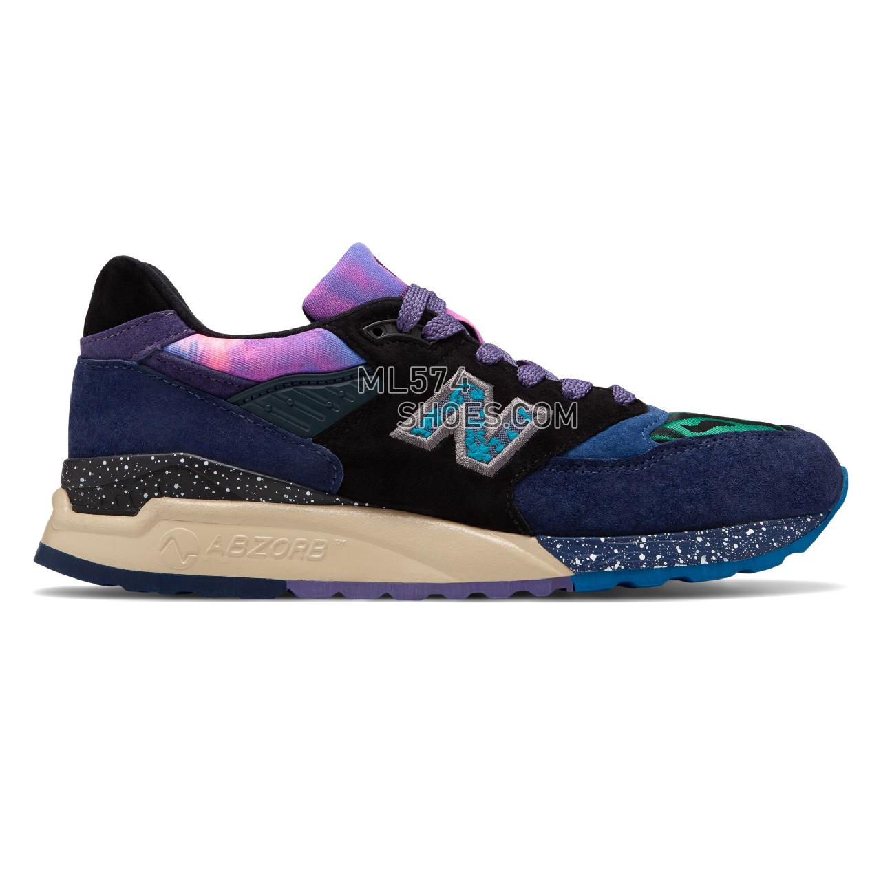 New Balance Made in US 998 - Men's Made in US 998 - Blue with Green - M998AWG