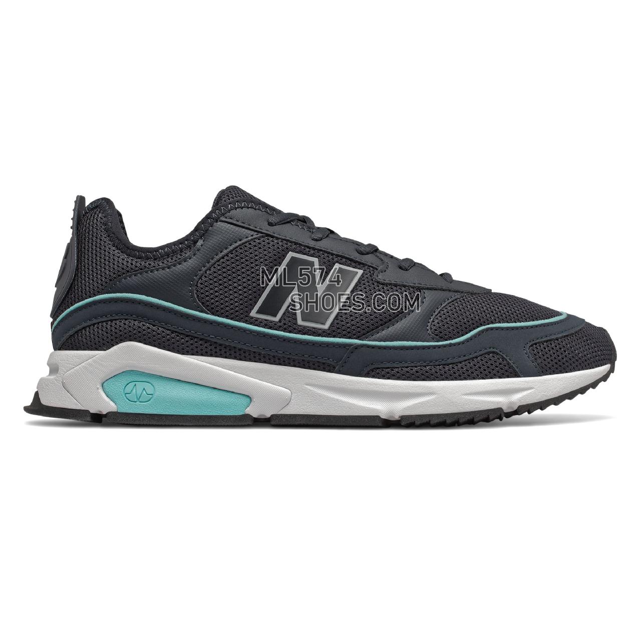 New Balance X-Racer - Men's X-Racer Classic - Outerspace with Newport Blue - MSXRCNG
