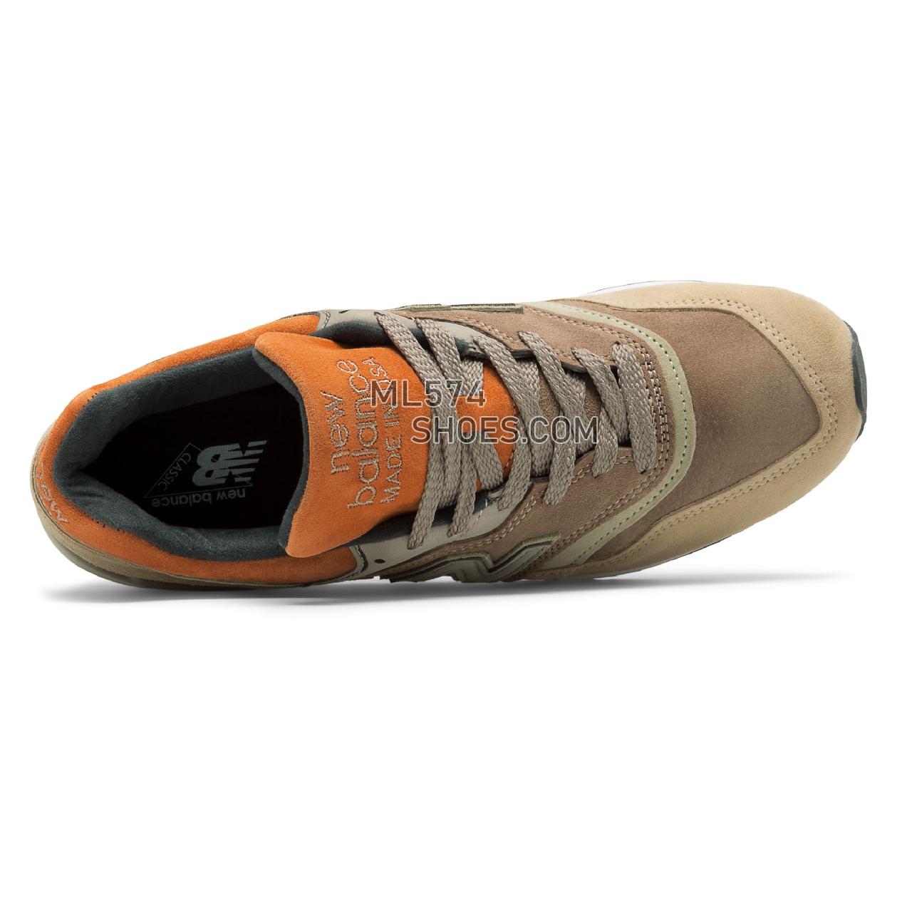New Balance Made in US 997 - Men's Made in US 997 Classic - Tan with Brown - M997NAJ