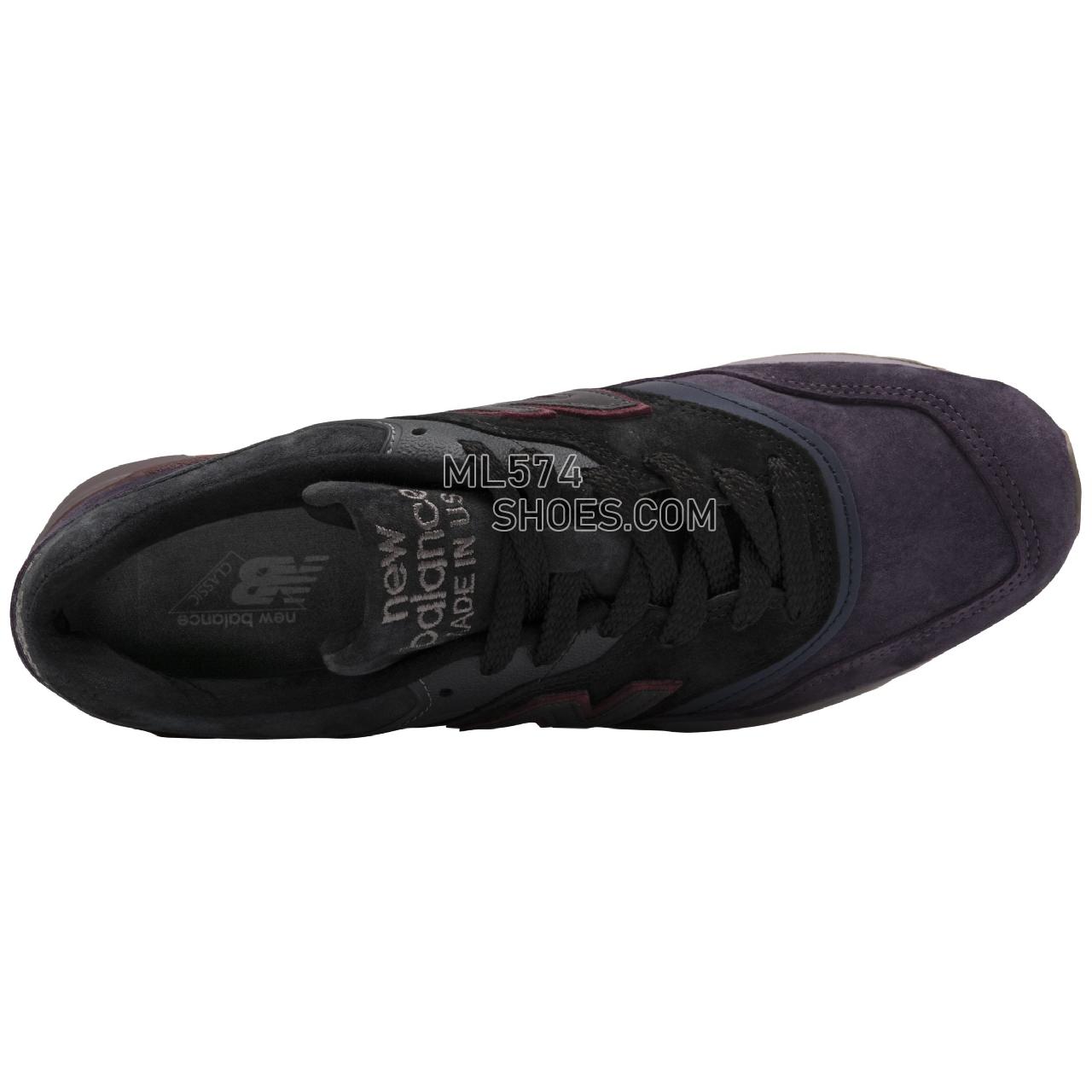 New Balance Made in US 997 - Men's Made in US 997 Classic - Black with Pigment - M997NAK