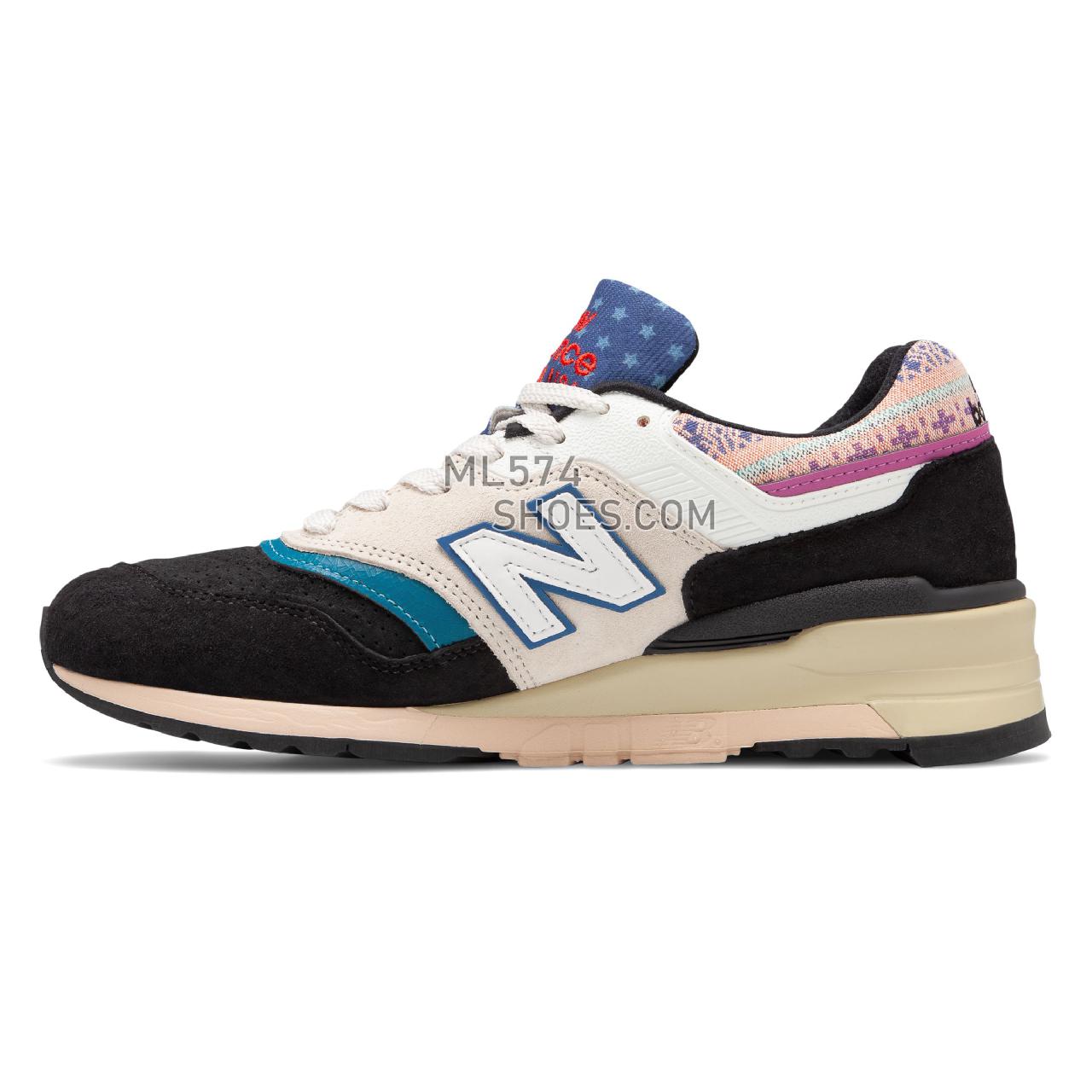 New Balance Made in US 997 - Men's Made in US 997 - Black with Nimbus Cloud - M997PAL