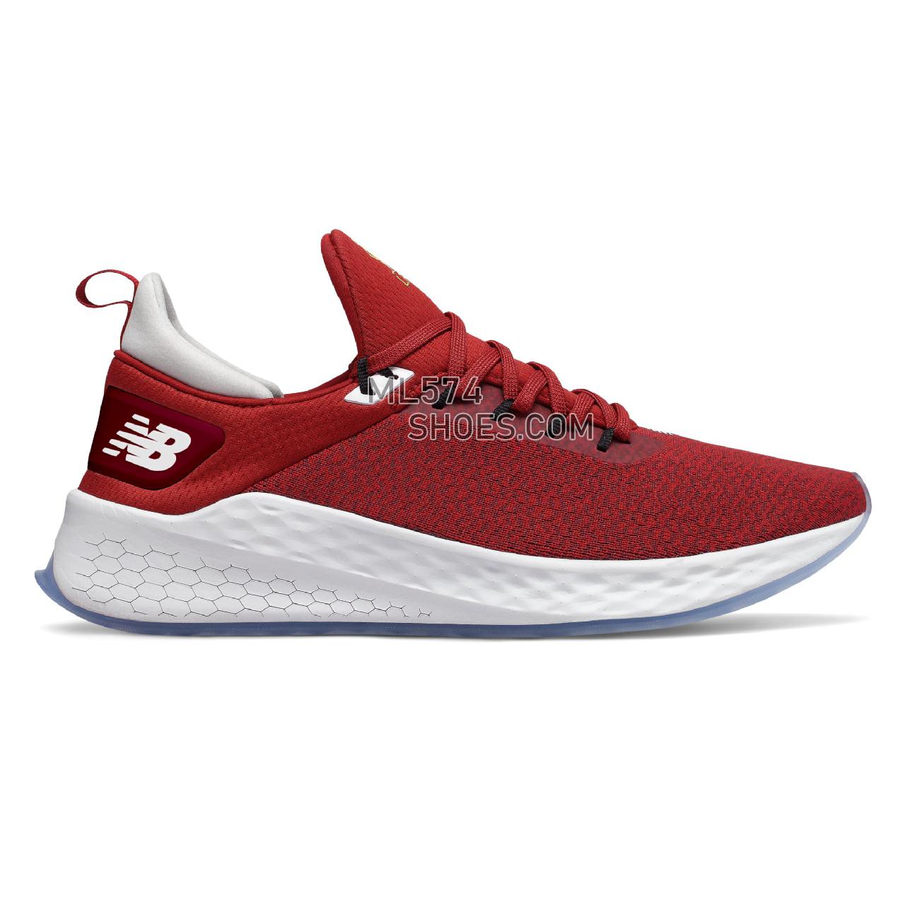 New Balance LFC Fresh Foam LAZR v2 - Men's LFC Fresh Foam LAZR MLAZRV2-29541-M - Red with White - MLAZRLF