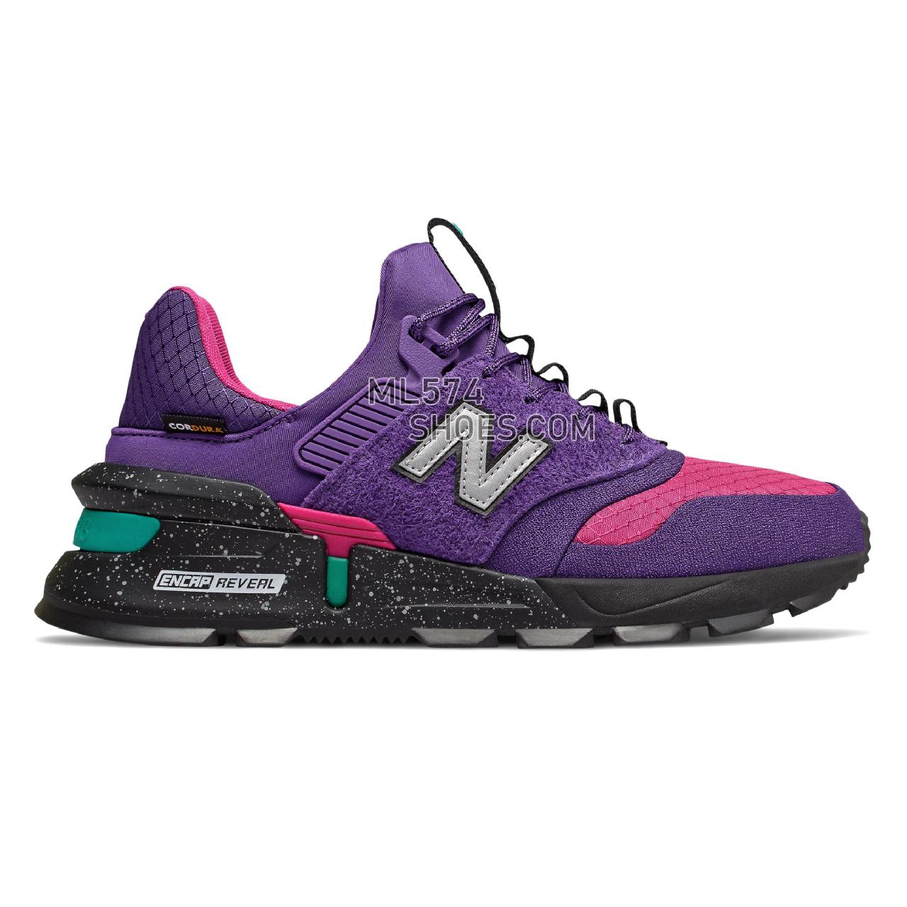 New Balance 997 Sport - Men's 997 Sport Classic MS997SV1-31662-M - Prism Purple with Carnival - MS997SA