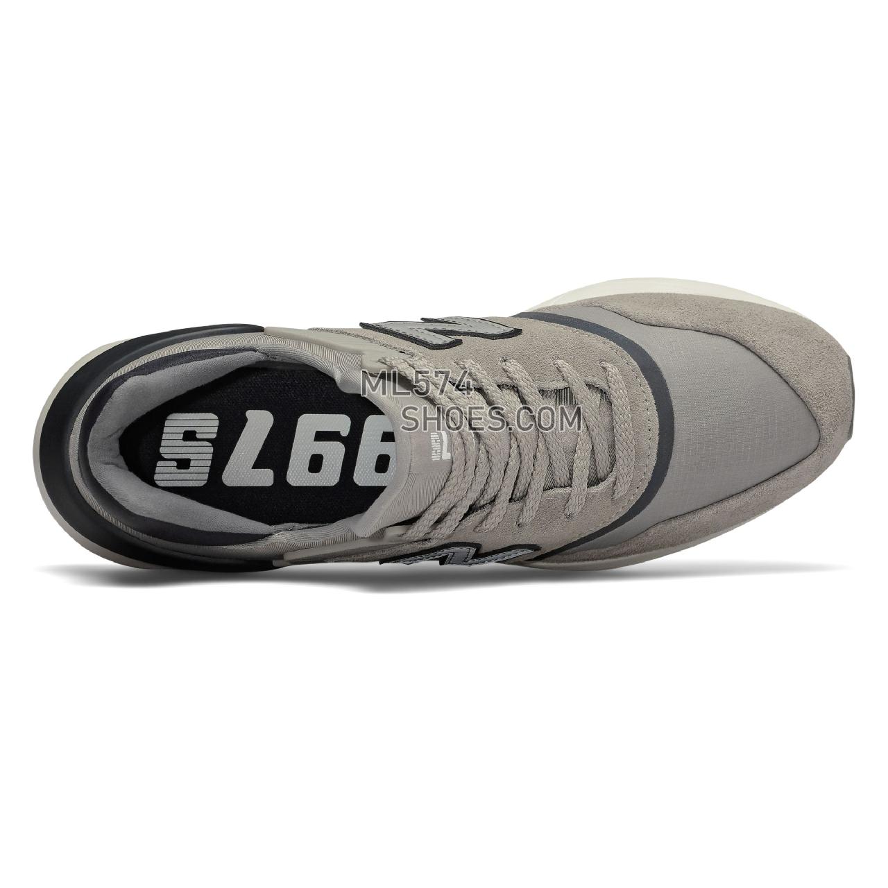 New Balance 997 Sport - Men's 997 Sport Classic MS997V1-27474-M - Grey with Black - MS997MA