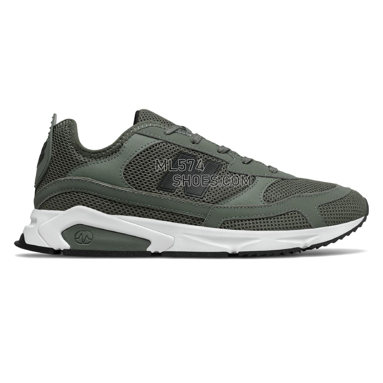 New Balance X-Racer - Men's X-Racer MSXRCV1-26525-M - Slate Green with Black - MSXRCLH