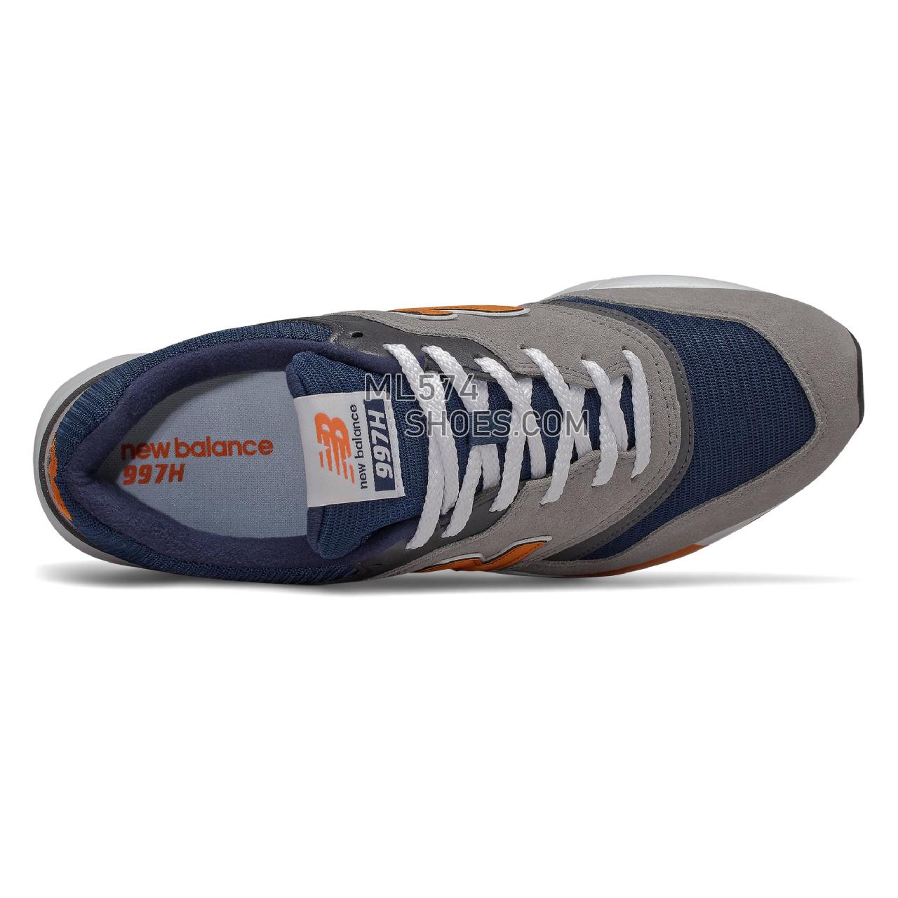 New Balance 997H - Men's 997H Classic - Marblehead with Natural Indigo - CM997HEX