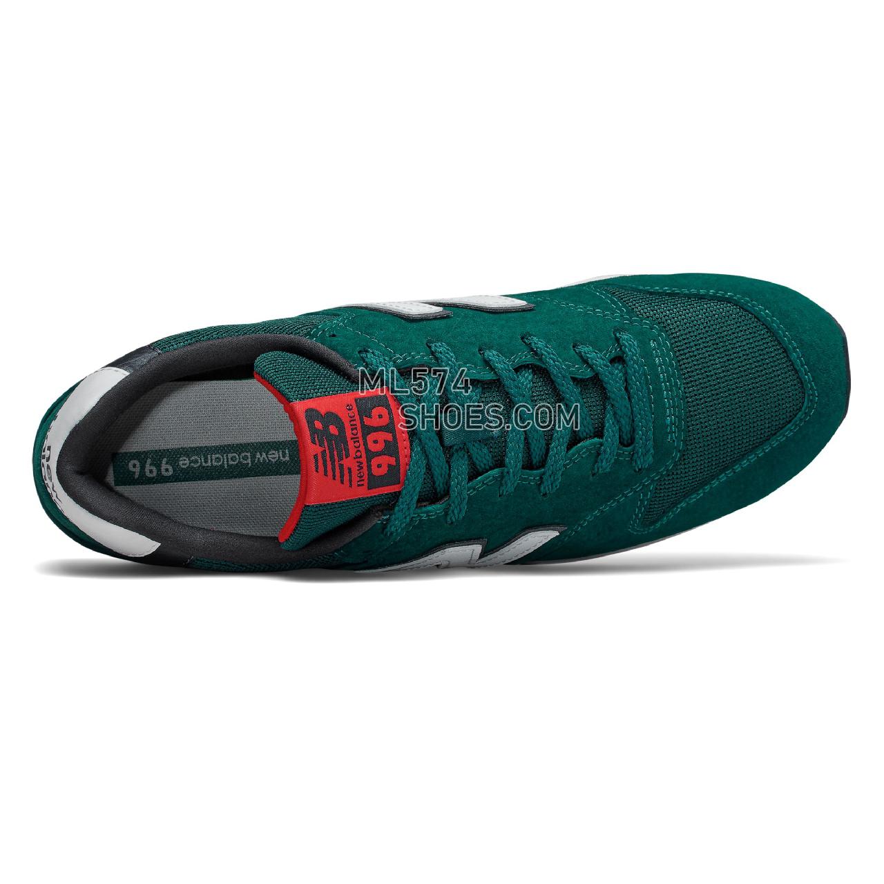 New Balance 996 - Men's 996 Classic CM996V2-27575-M - Tropical Green with Eclipse - CM996RB