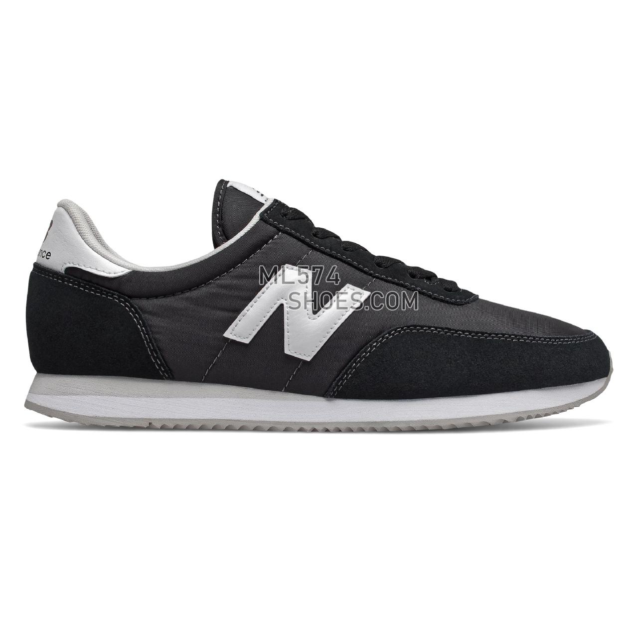 New Balance 720 - Men's 720 Classic - Black with White - UL720AA