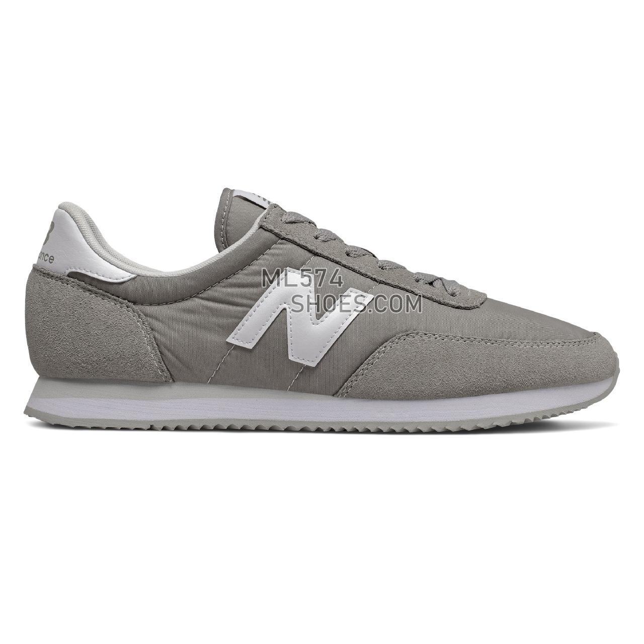 New Balance 720 - Men's 720 Classic - Team Away Grey with White - UL720AD