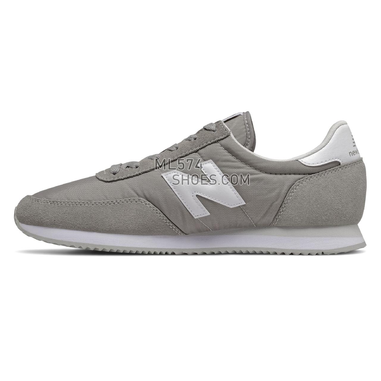 New Balance 720 - Men's 720 Classic - Team Away Grey with White - UL720AD