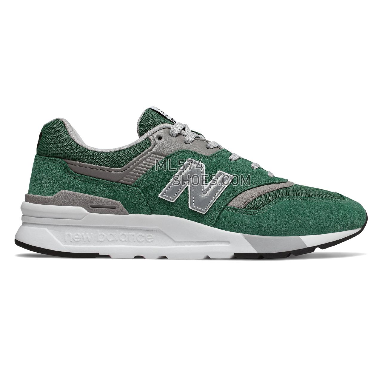 New Balance 997H - Men's 997H Classic CM997HV1-27438-M - Team Forest Green with Silver - CM997HXM