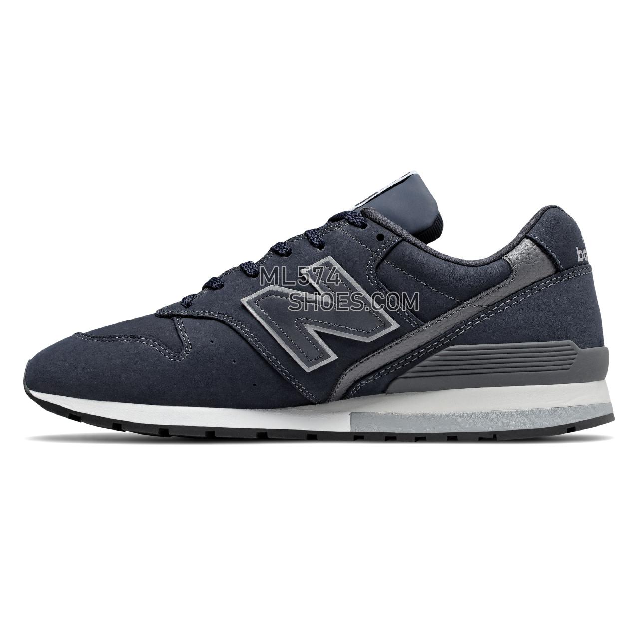 New Balance 996 - Men's 996 Classic CM996V2-27576-M - Eclipse with Silver - CM996RC