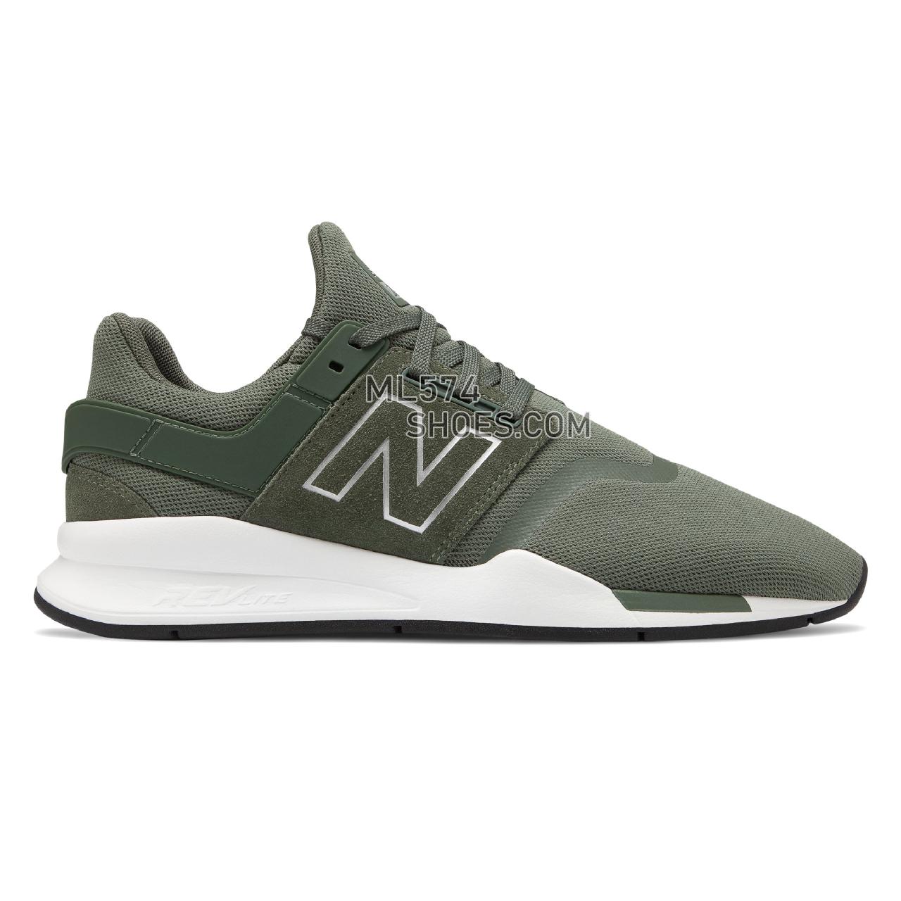 New Balance 247 - Men's 247 - Slate Green with Munsell White - MS247GC