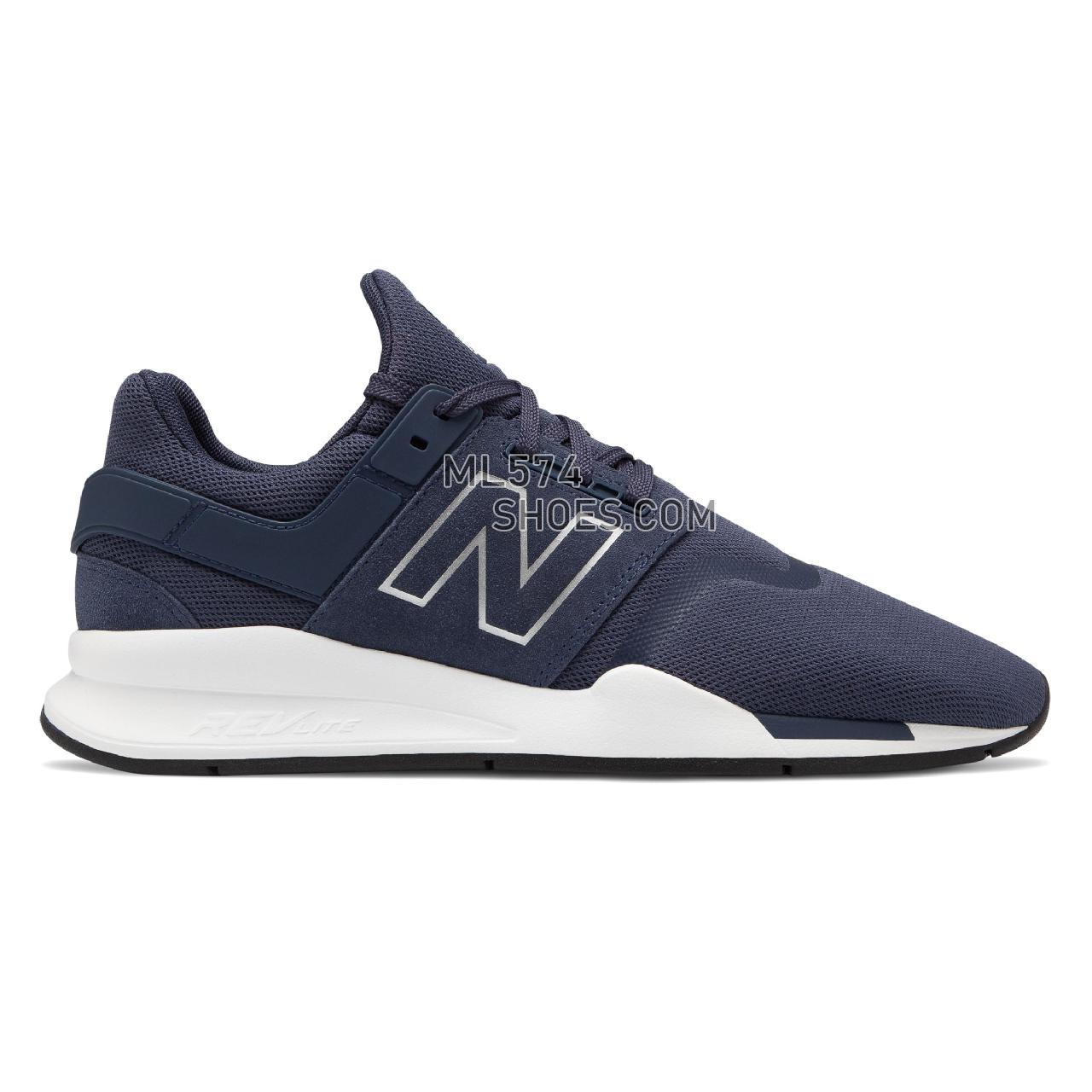 New Balance 247 - Men's 247 - NB Navy with Munsell White - MS247GG