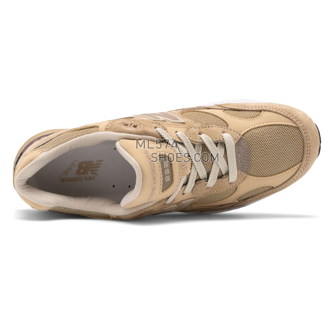 New Balance Made in US 992 - Men's Made in US 992 Classic - Tan with White - M992TN