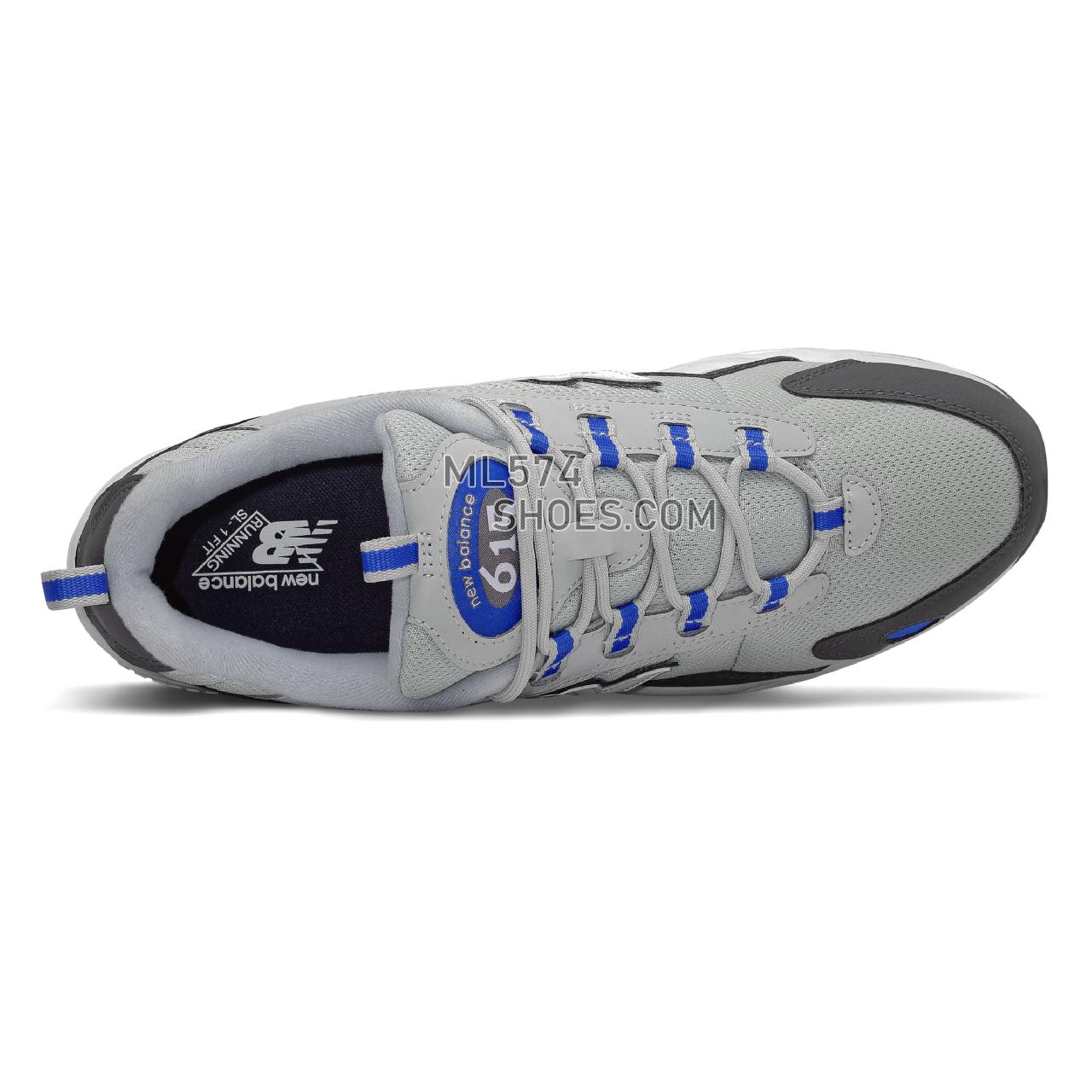 New Balance 615 - Men's 615 Classic - Magnet with Vivid Cobalt - ML615DD