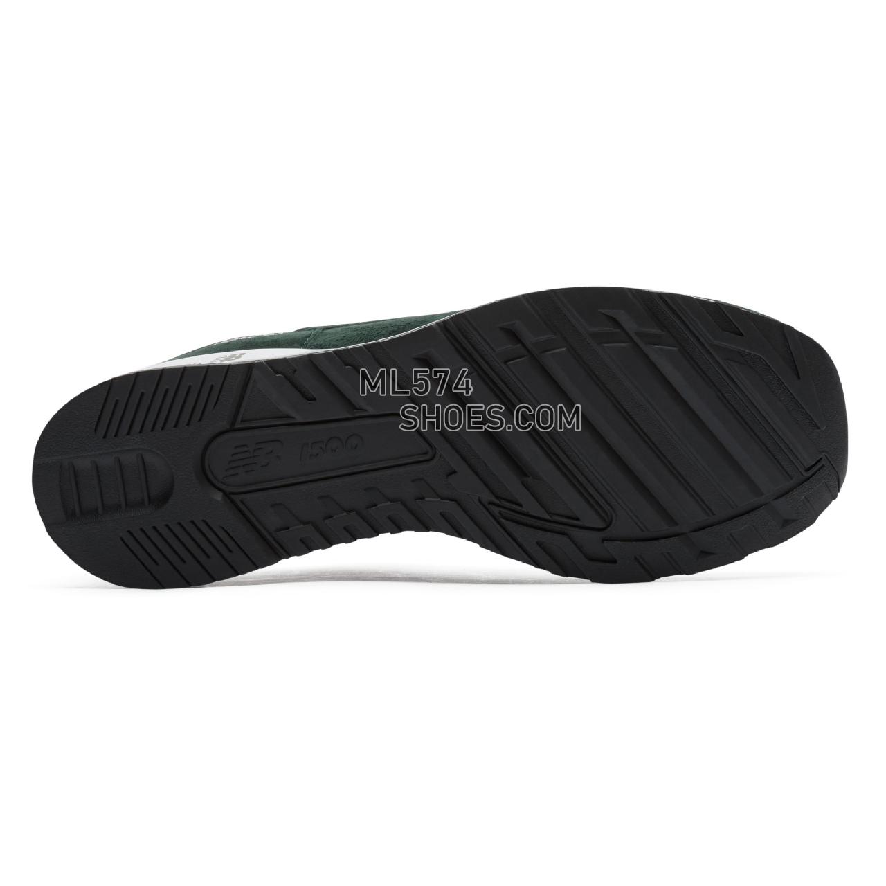 New Balance Made in UK 1500 - Men's Made in UK 1500 Classic - Dark Green with White - M1500DGW