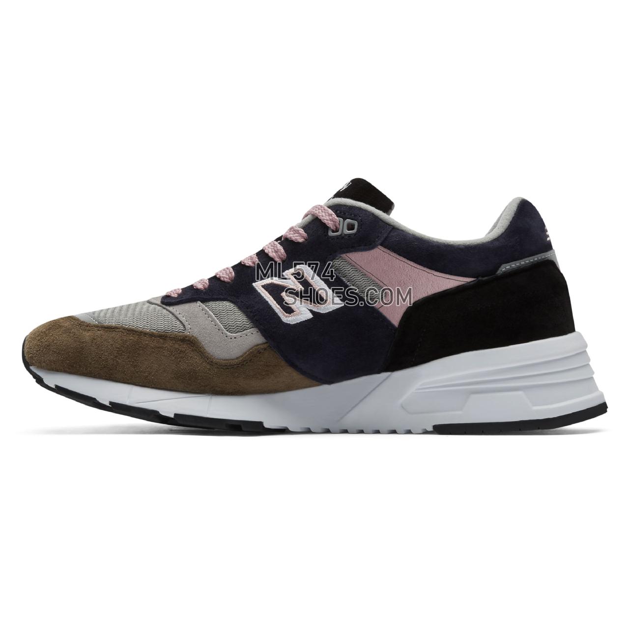 New Balance Made in UK 1530 Soft Haze - Men's Made in UK 1530 Soft Haze Classic - Grey with Khaki and Navy - M1530KGL