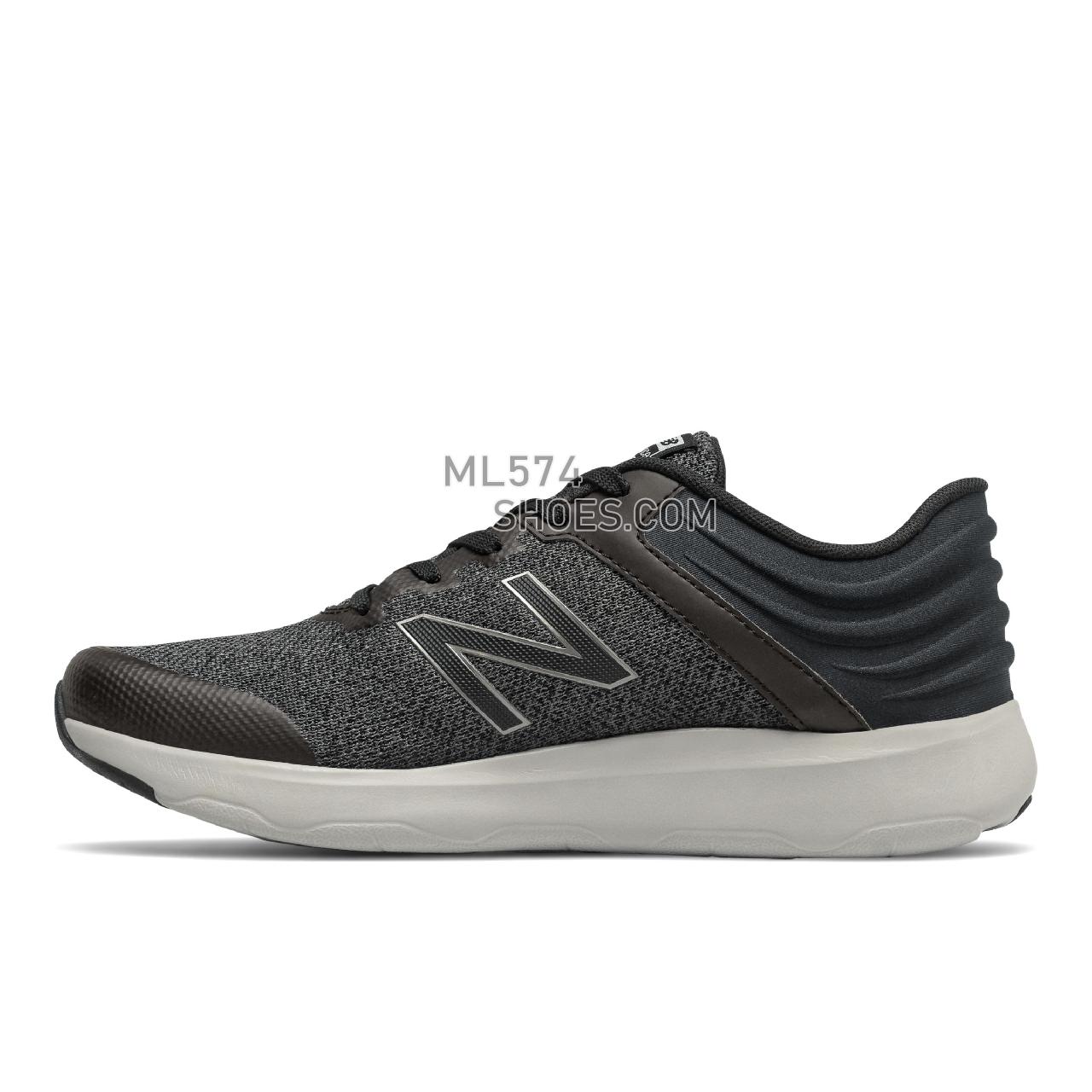 New Balance RALAXA - Men's RALAXA Training - Black with Magnet and Dark Silver Metallic - MARLXCR1