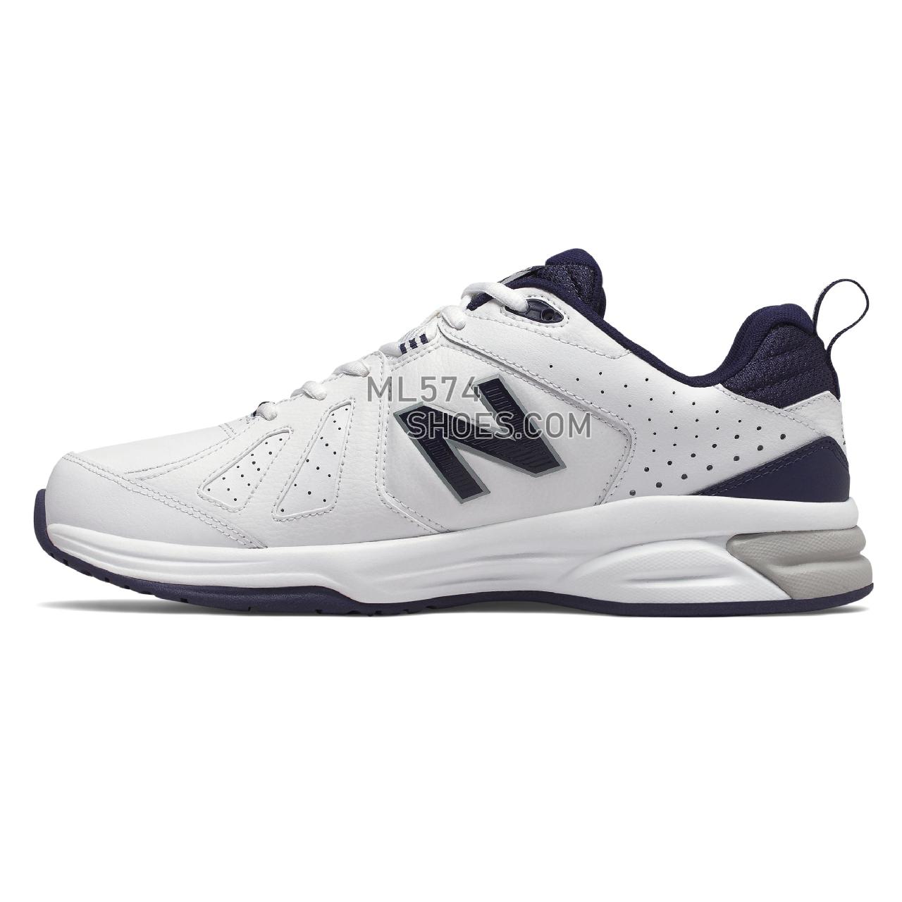 New Balance 624v5 - Men's 624v5 X-training MX624V5-25065-M - White with Pigment - MX624WN5