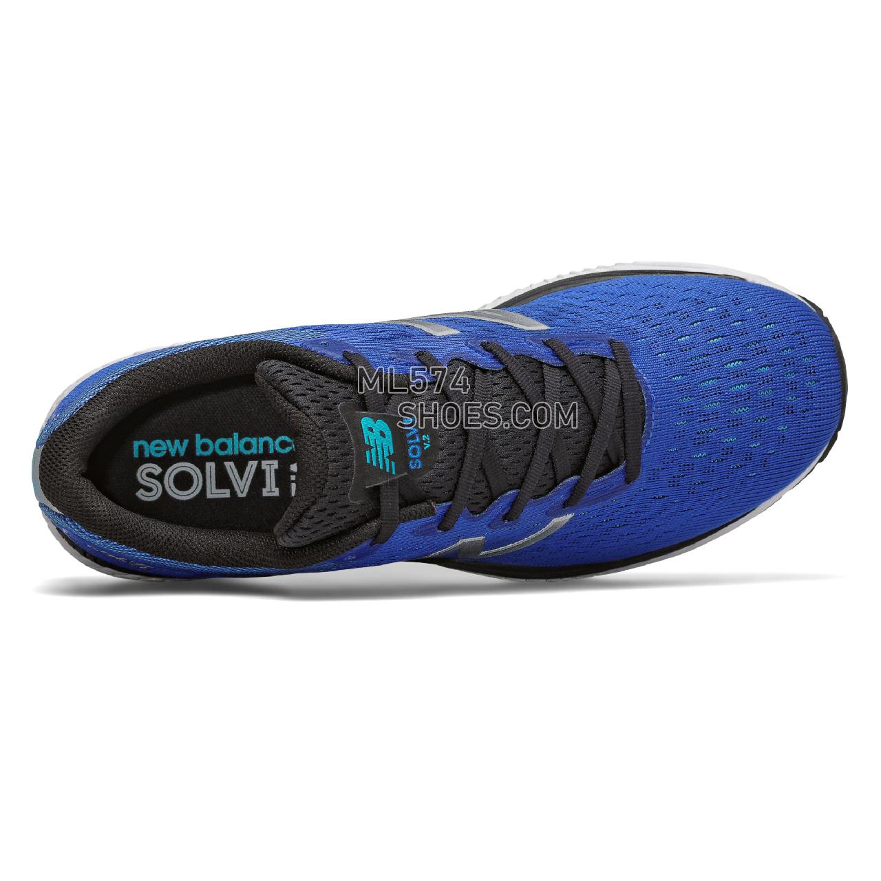 New Balance Solvi v2 - Men's Solvi v2 - Vivid Cobalt with Black and Bayside - MSOLVLC2