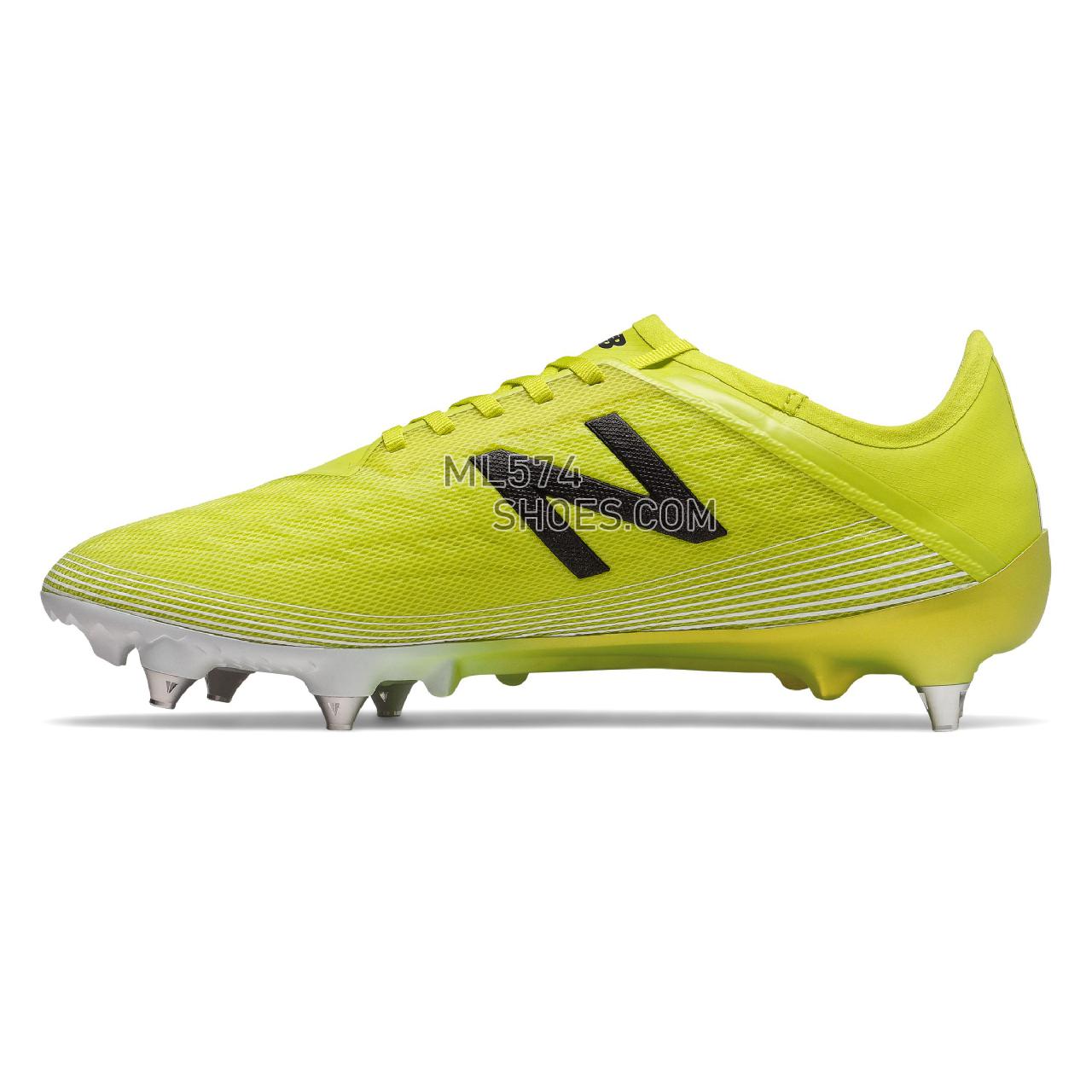 New Balance Furon v5 Pro SG - Men's Furon v5 Pro SG Football MSFPSV5-27732-M - Sulphur with Phantom and White - MSFPSSP5