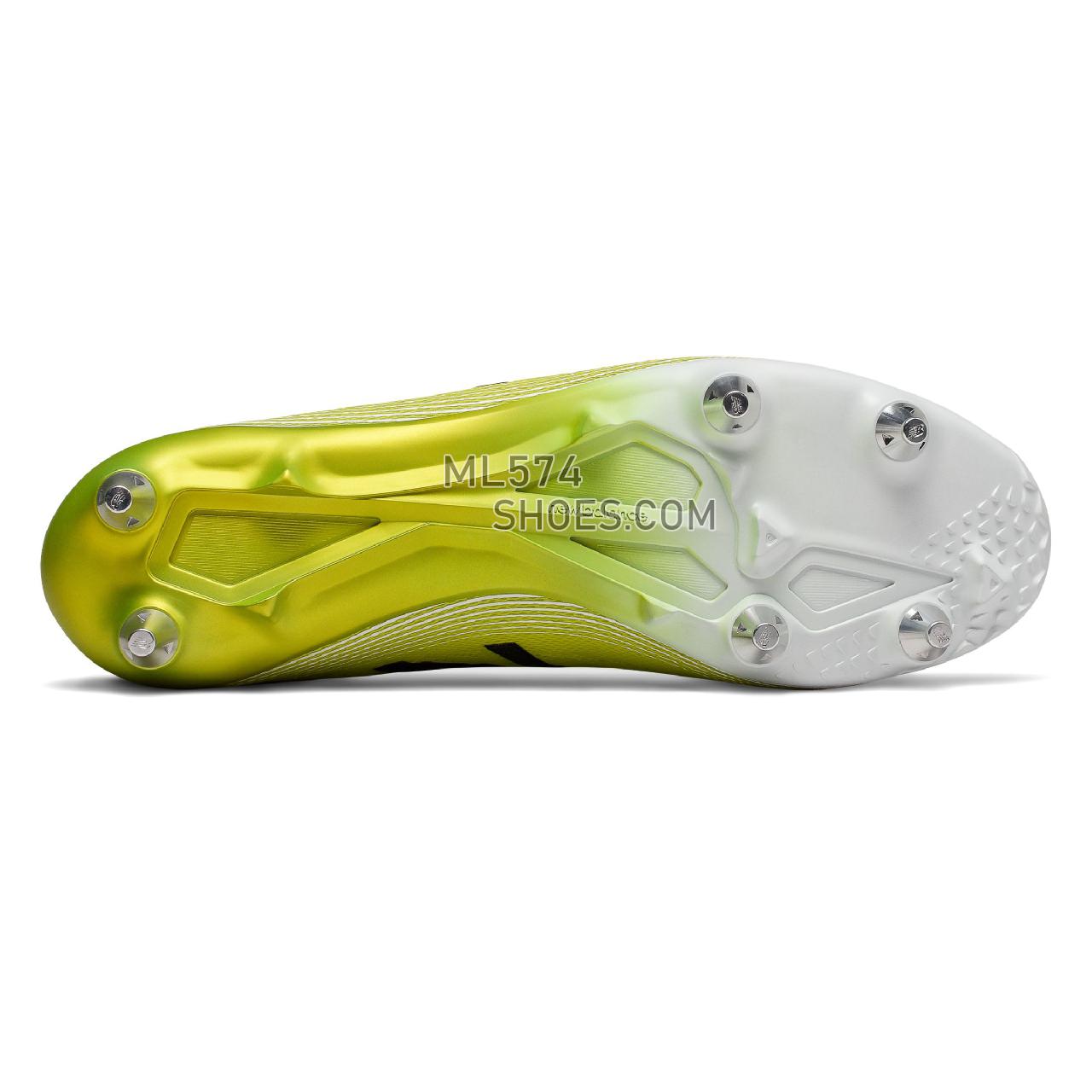 New Balance Furon v5 Pro SG - Men's Furon v5 Pro SG Football MSFPSV5-27732-M - Sulphur with Phantom and White - MSFPSSP5