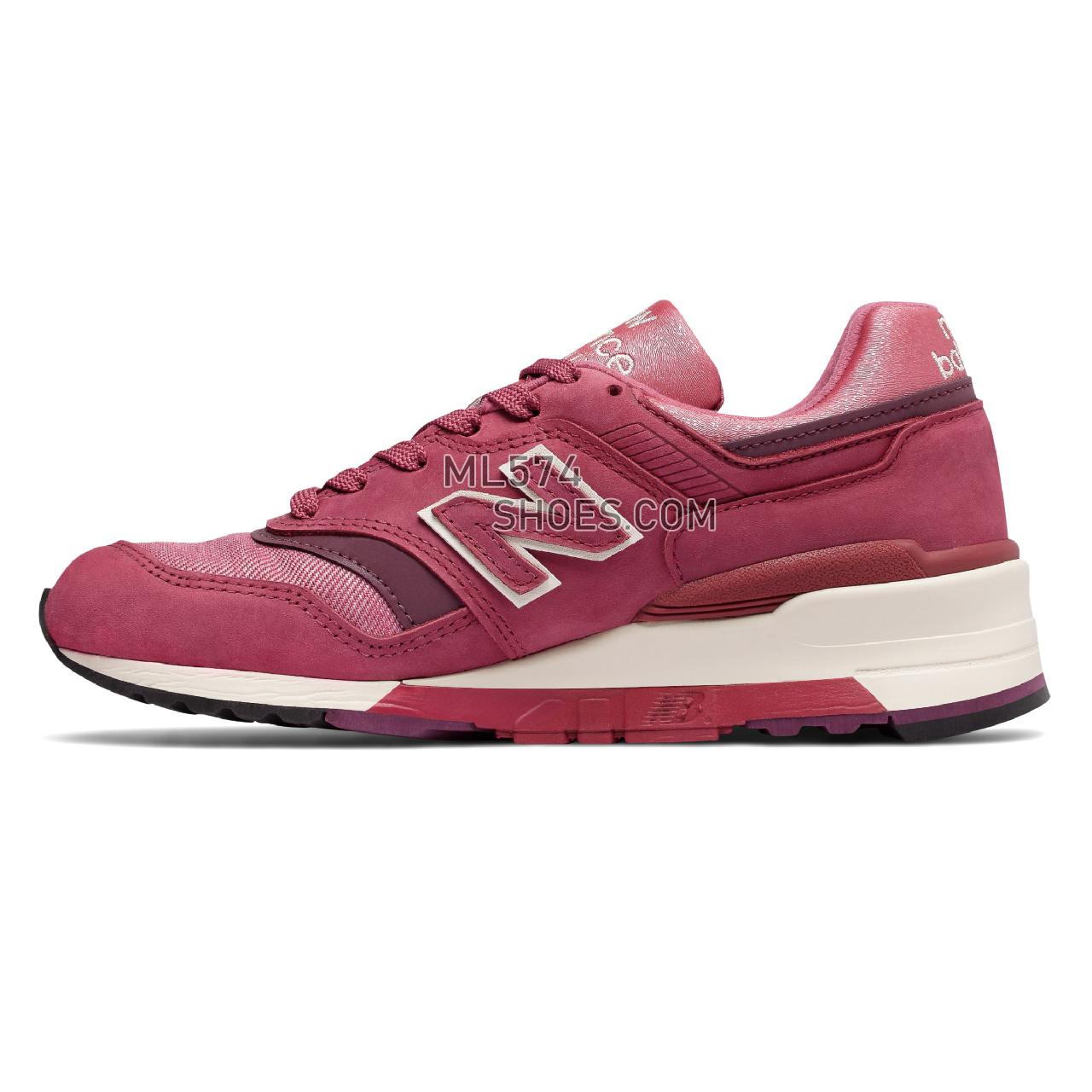 New Balance Made in US 997 The Retrospective Woman - Men's Made in US 997 The Retrospective Woman - Dragon Fruit with Birch - W997ER