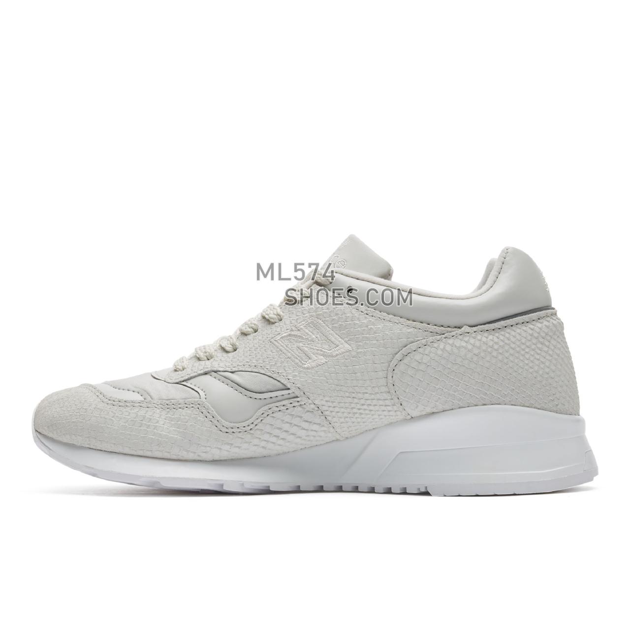 New Balance Made in UK 1500 Reptile Luxe - Men's Made in UK 1500 Reptile Luxe - Off White with White - W1500RWH