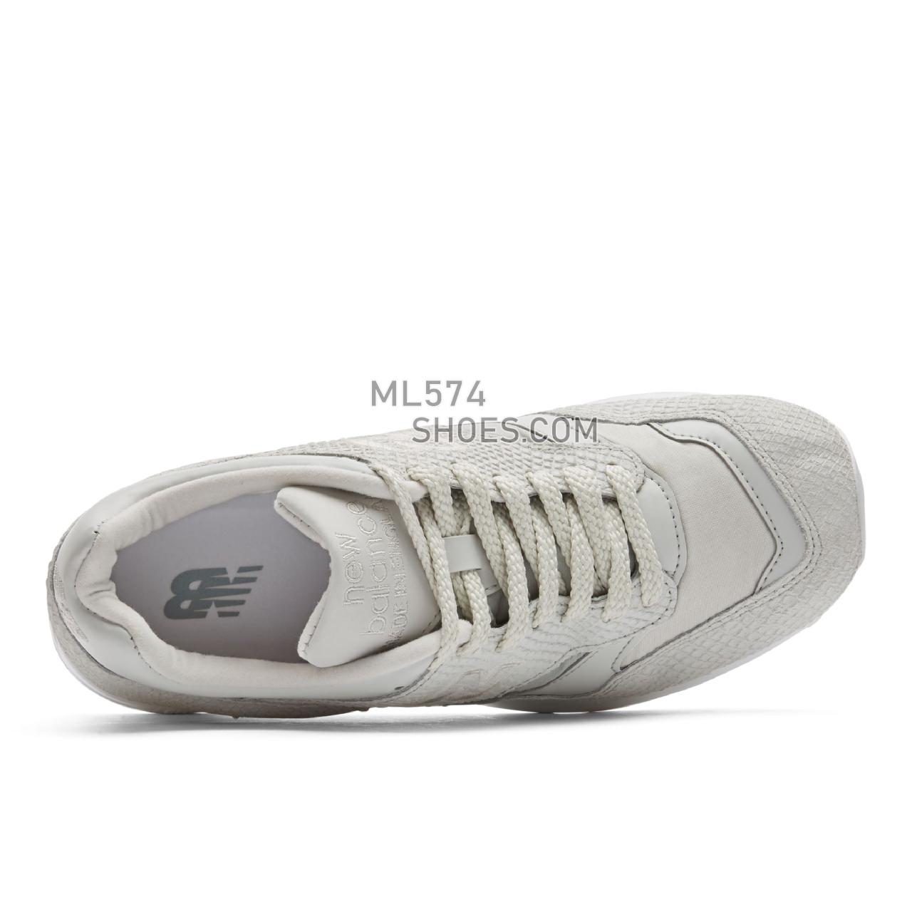 New Balance Made in UK 1500 Reptile Luxe - Men's Made in UK 1500 Reptile Luxe - Off White with White - W1500RWH