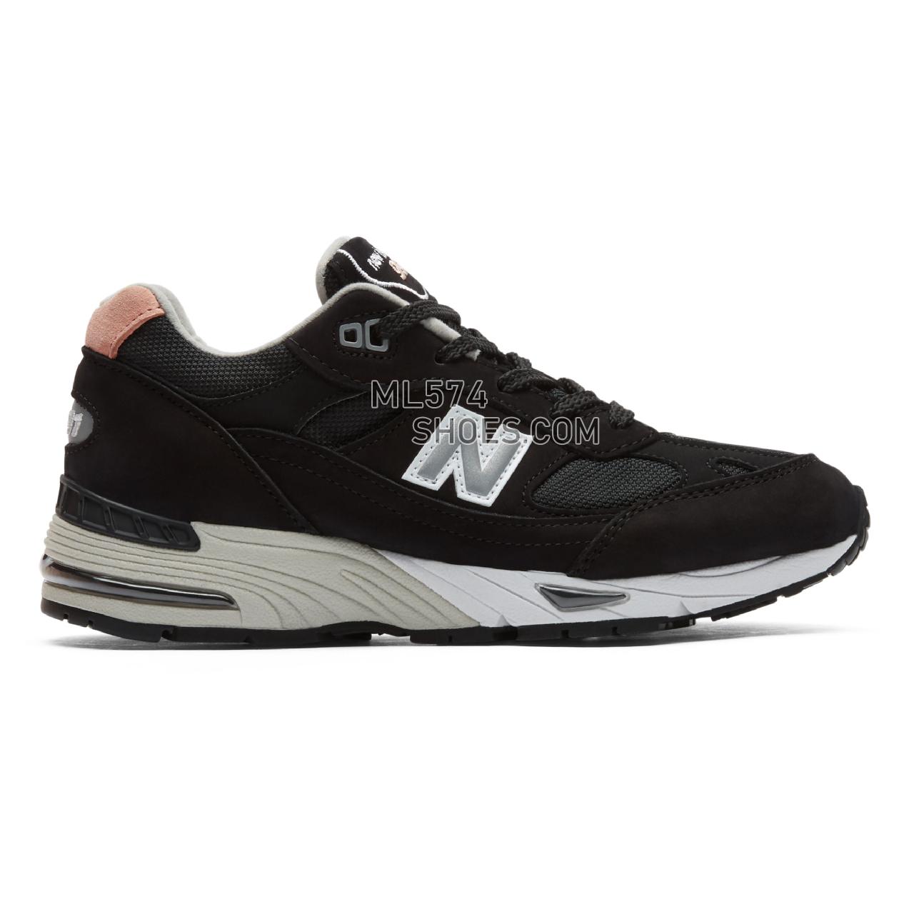 New Balance Made in UK 991 - Men's Made in UK 991 Classic - Black with Pink - W991KKP