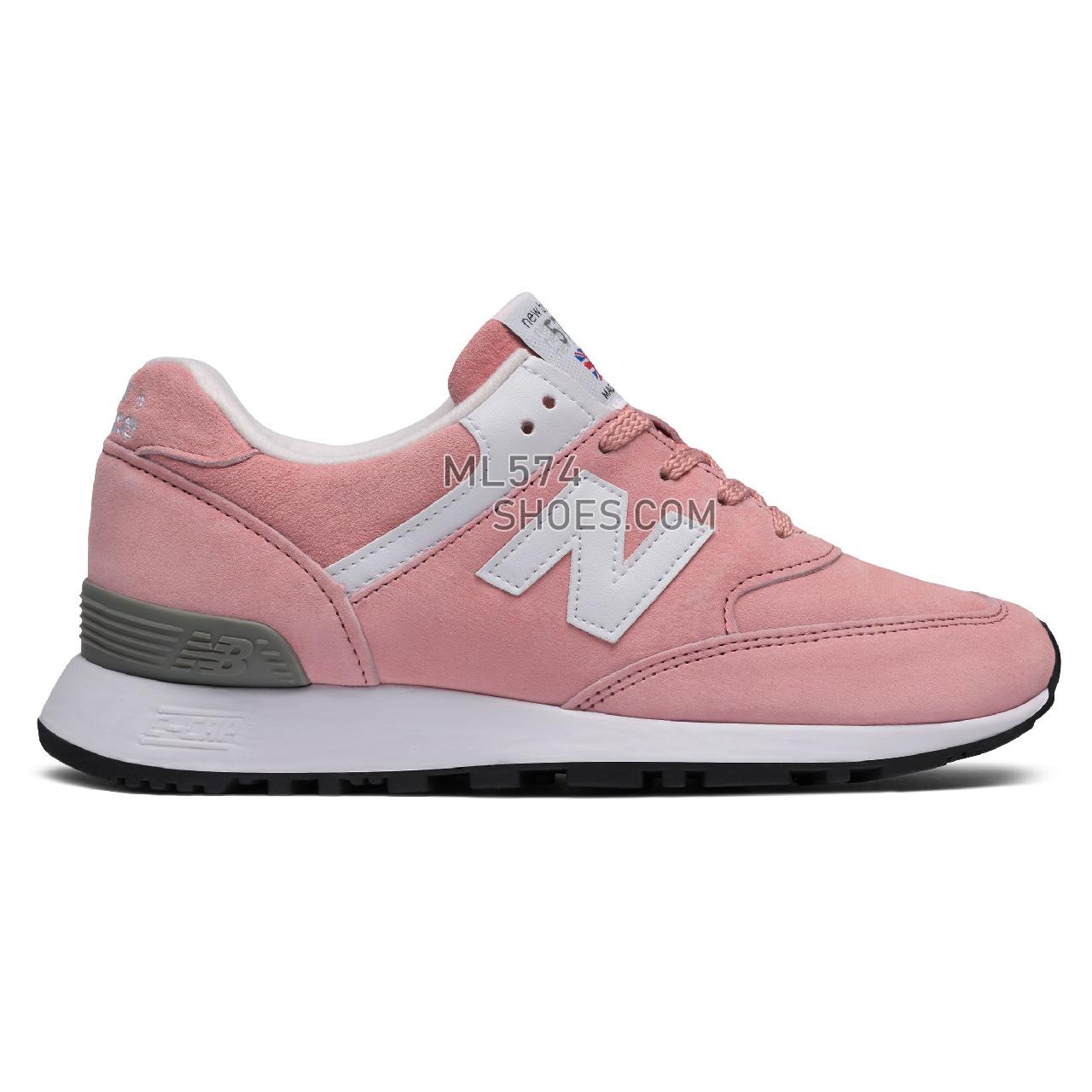 New Balance 576 Made in UK - Men's 576 Made in UK Classic W576-PS3 - Faded Rose with White - W576PNK