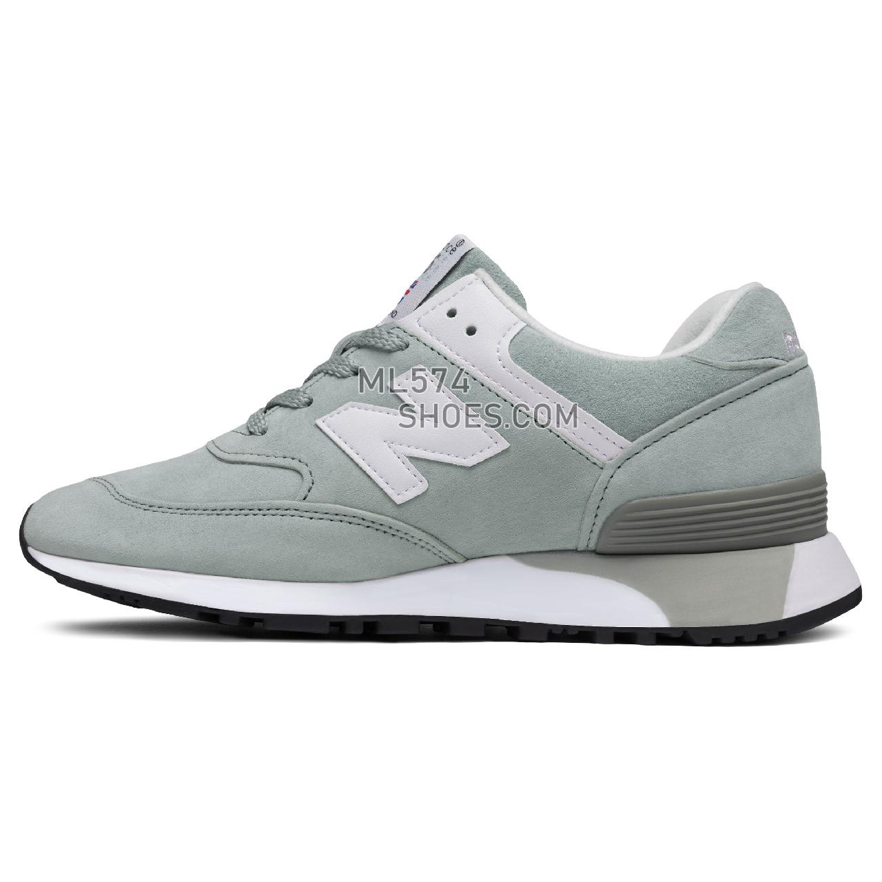 New Balance 576 Made in UK - Men's 576 Made in UK Classic W576-PS3 - Slate with White - W576PG