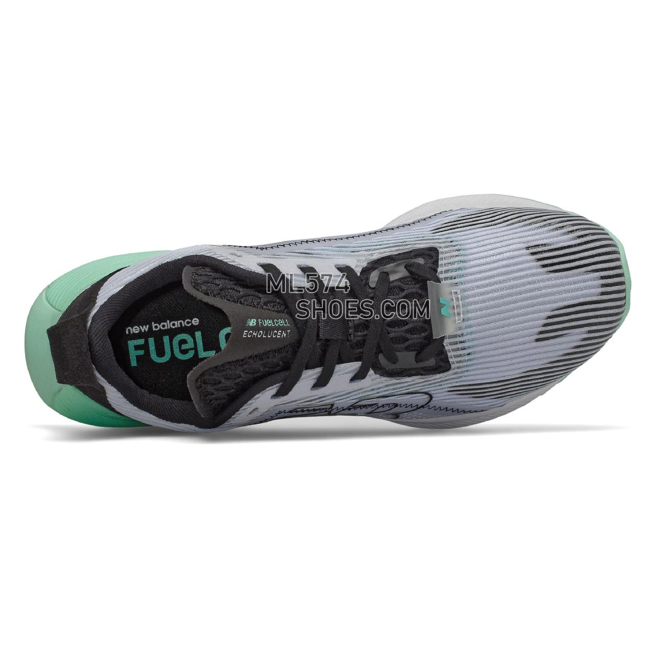 New Balance FuelCell Echolucent - Women's FuelCell Echolucent Tennis - Moonbeam with Mint - WFCELLG