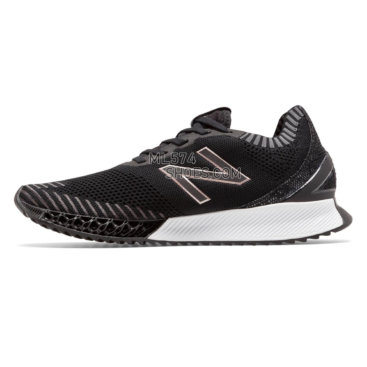 New Balance FuelCell Echo Triple - Women's Fuelcell TripleCell Echo WTRPBV1-26125-W - Black with Magnet and Rose Gold - WTRPBBR